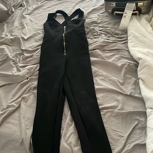 Black Velvet Jumpsuit